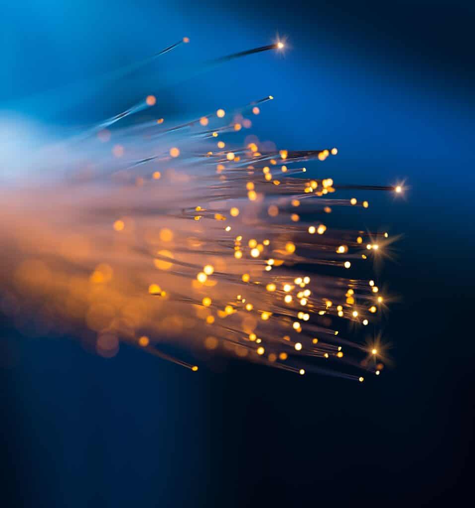 abstract fiber cable