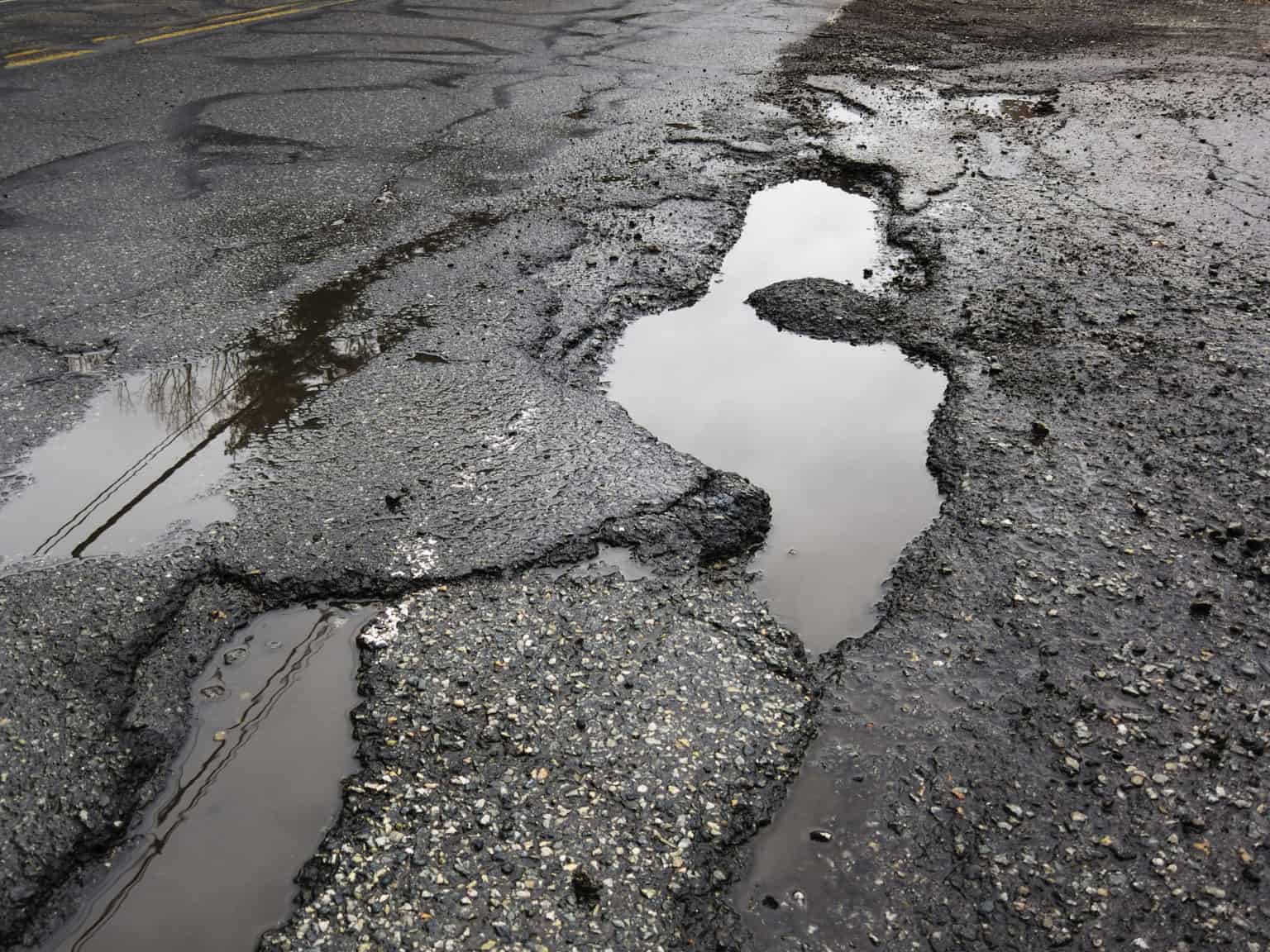 potholes