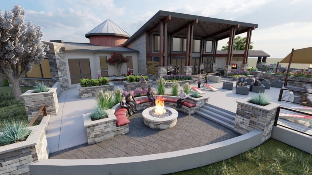 Home Place Ranch fire pit