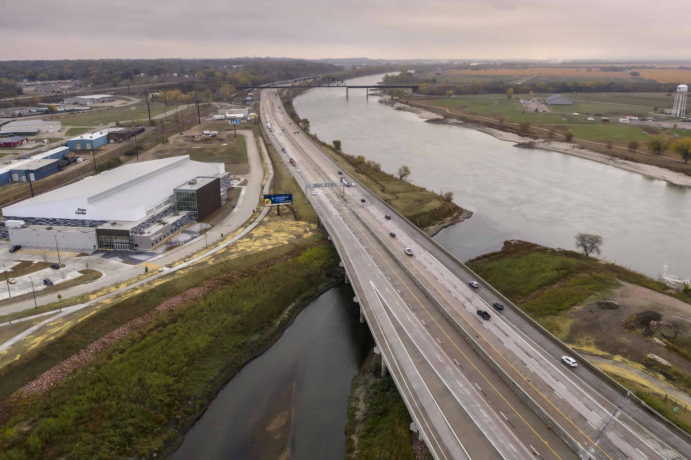 Modernized I 29 Unifies Downtown Sioux City HR Green Inc 