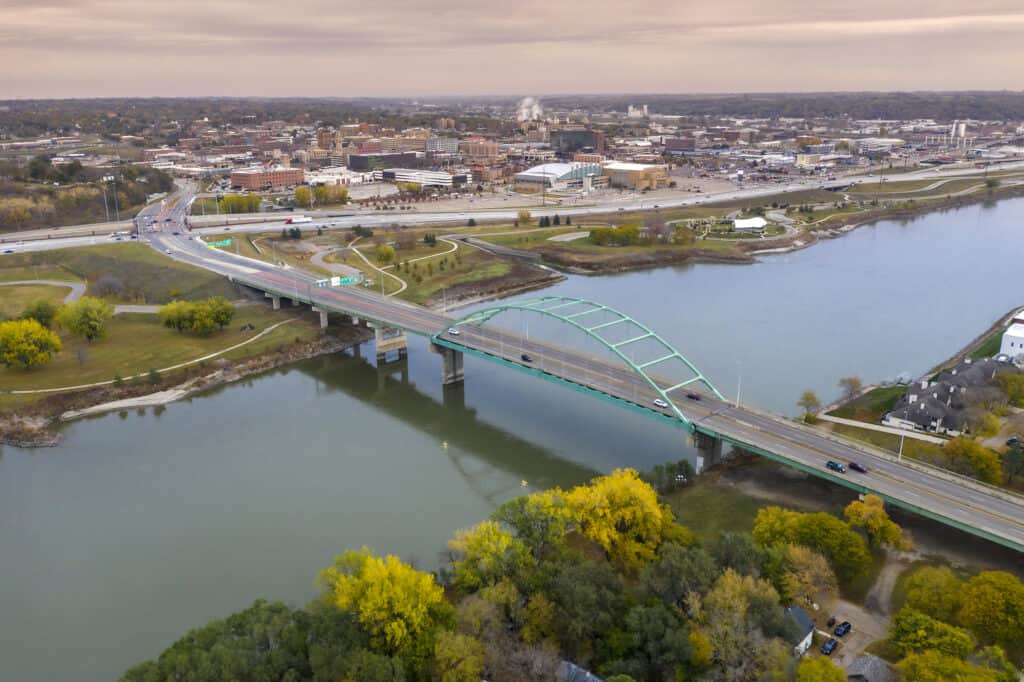 Missouri River crossing