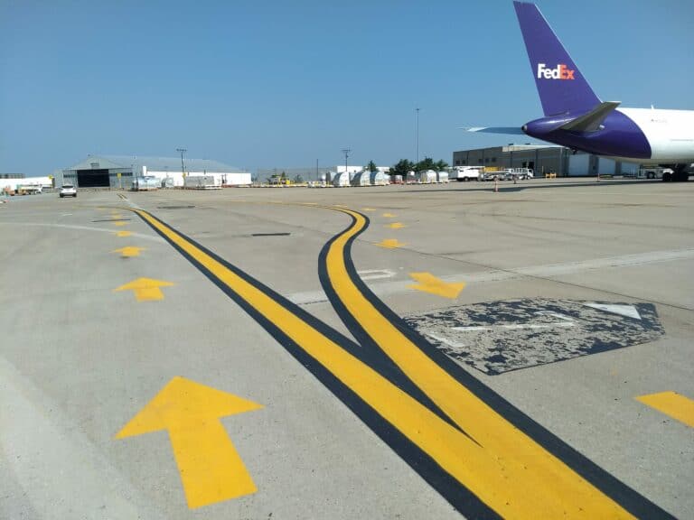taxiway construction