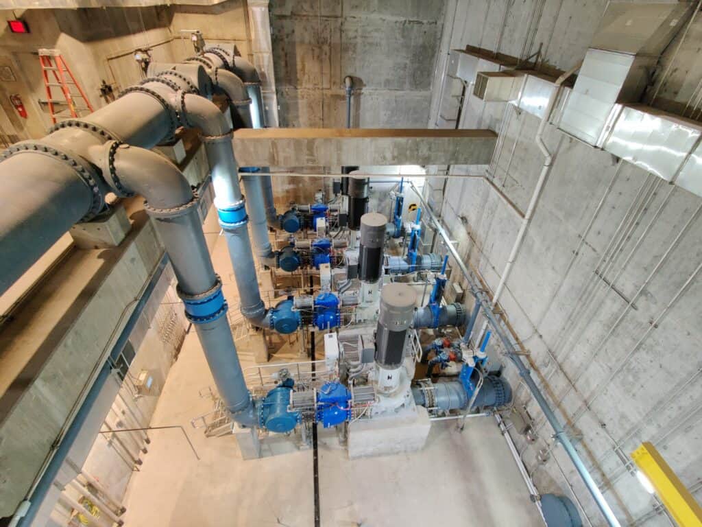 Sioux Falls Main Pump Station Interior