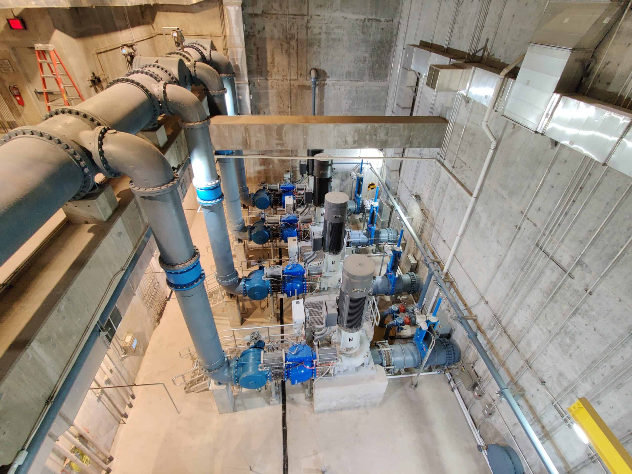 Sioux Falls Main Pump Station Interior