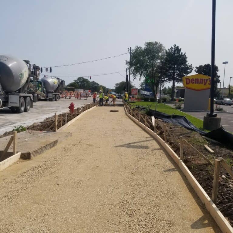 Huntley Road - Concrete Formed and Ready for Concrete