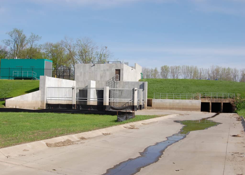 stormwater pumping station