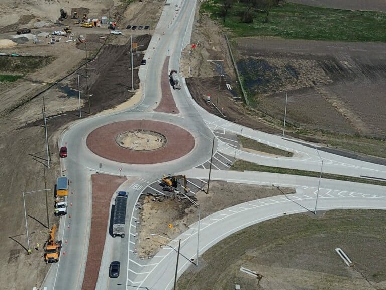 Illinois Route 23 and I-90 Interchange