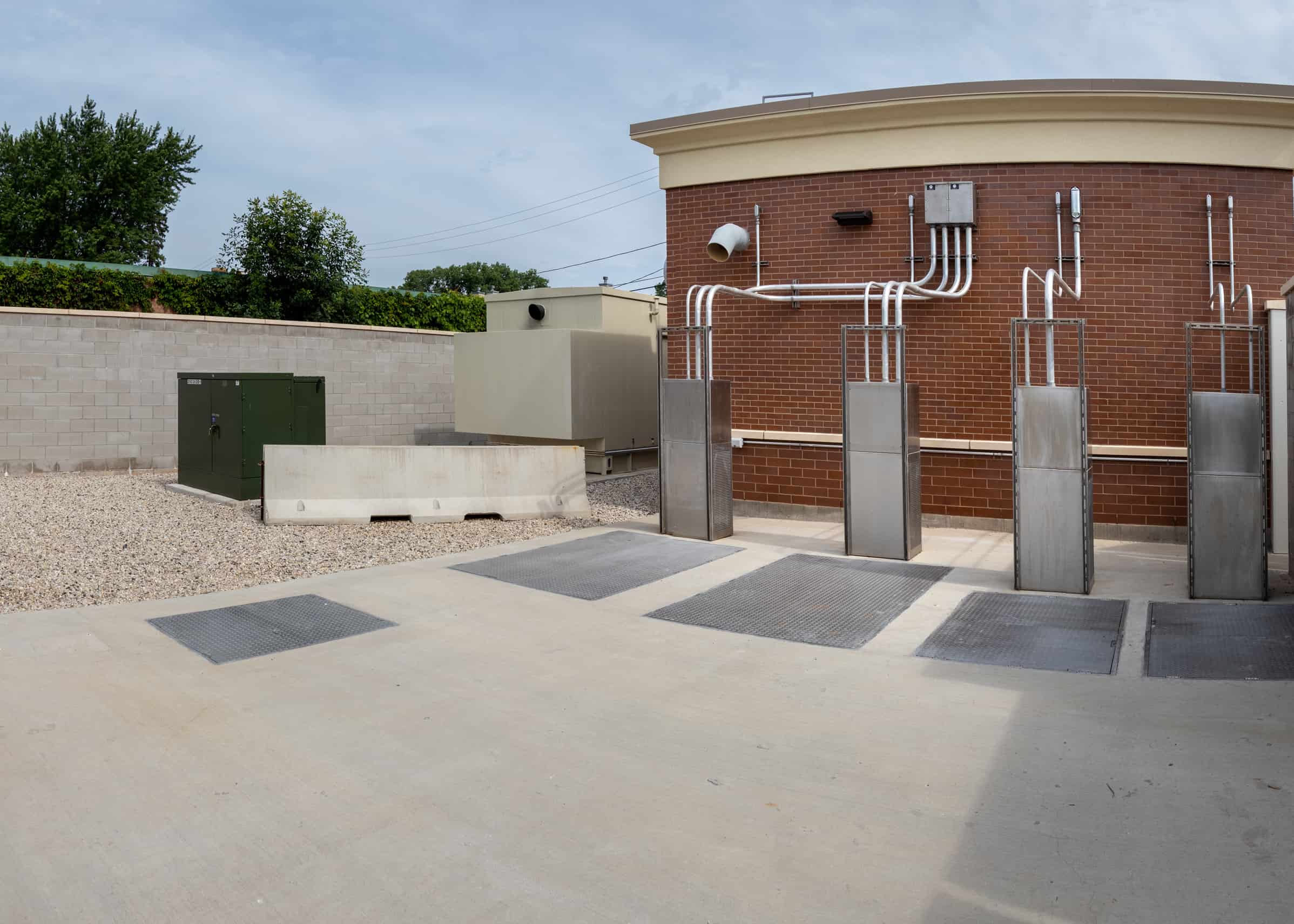 wastewater pump station