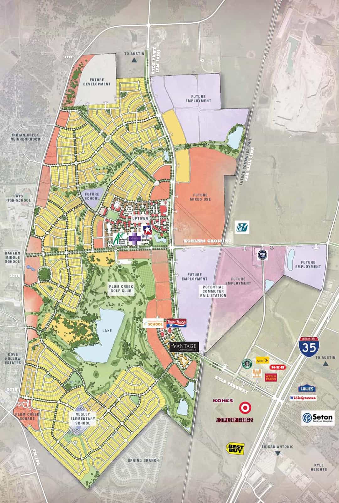 Plum Creek Map