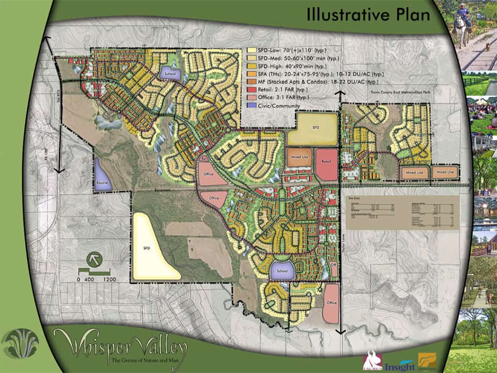 Whisper Valley site map