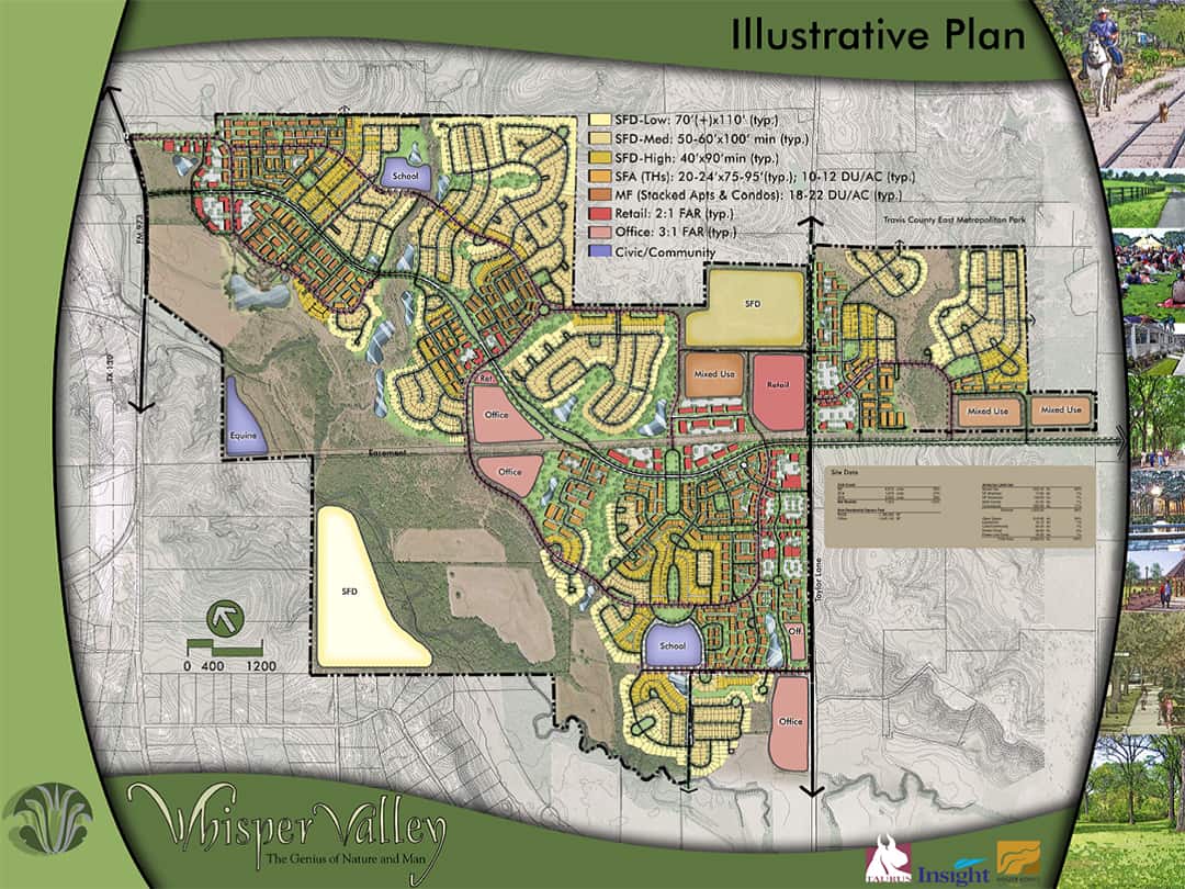 Whisper Valley site map