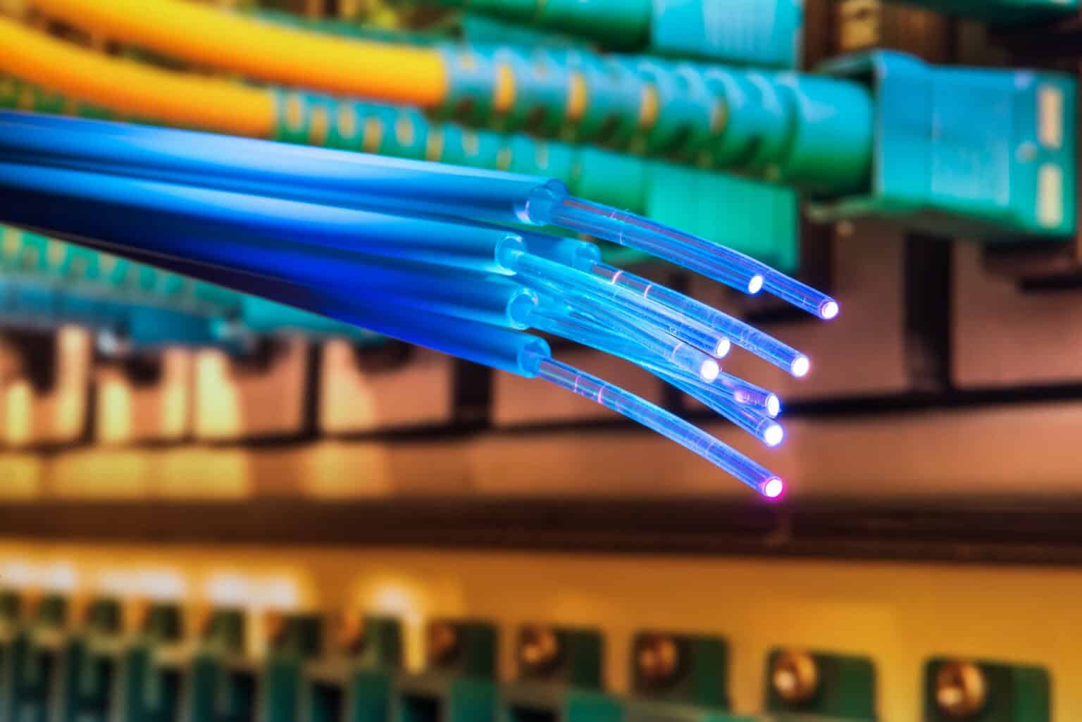 End of fiber cable