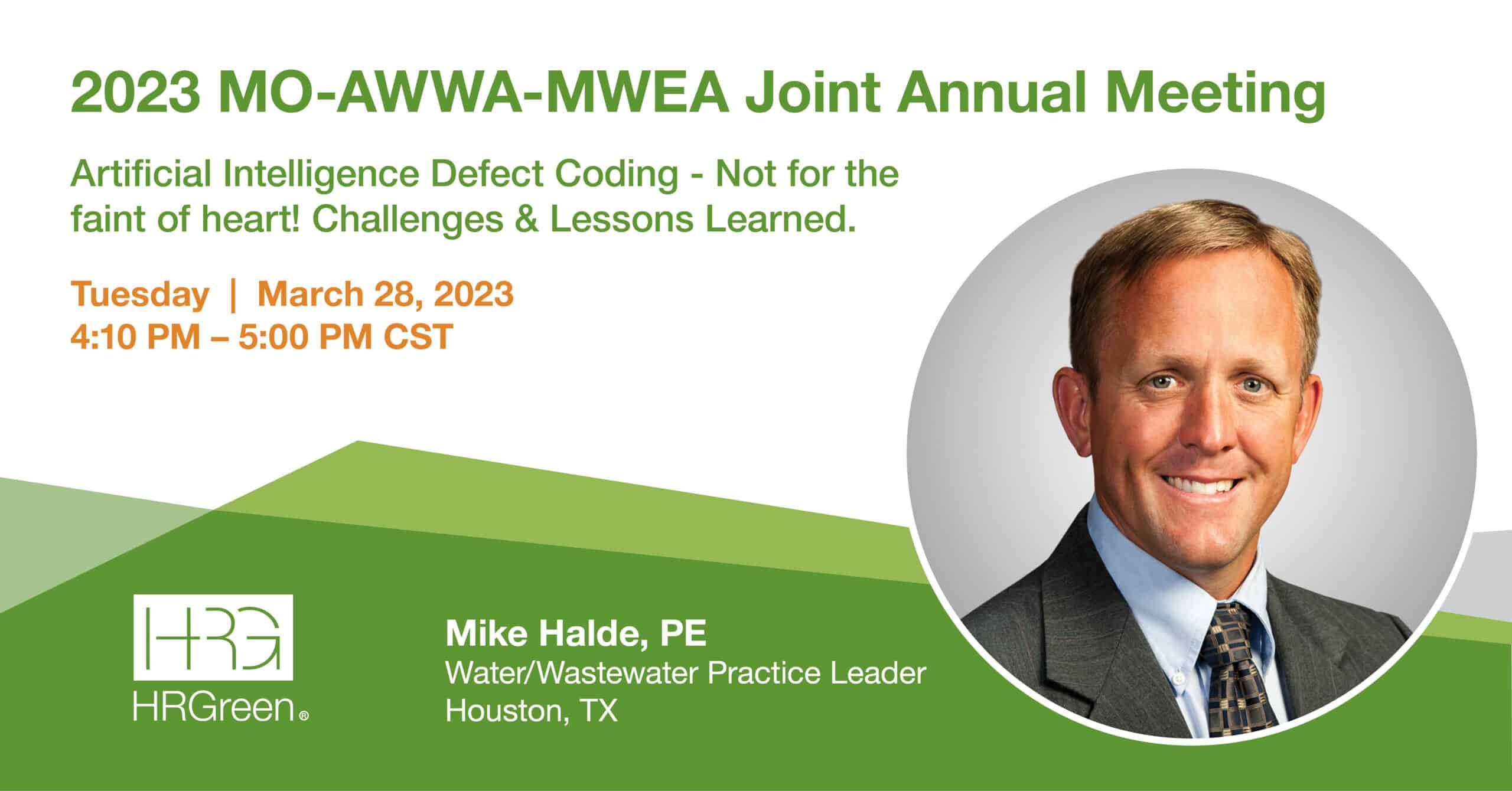 2023 MOAWWAMWEA Joint Annual Meeting HR Green, Inc.
