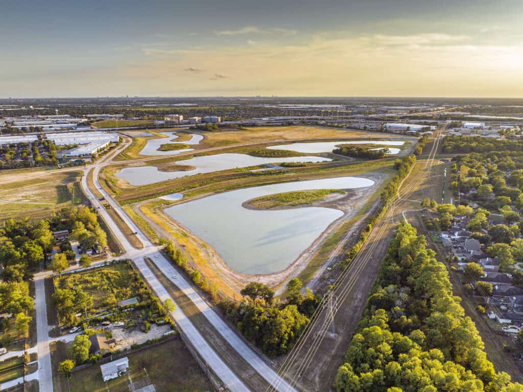 harris county detention basin