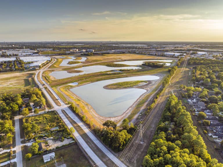 harris county detention basin