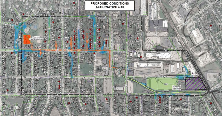 western slopes drainage study and design