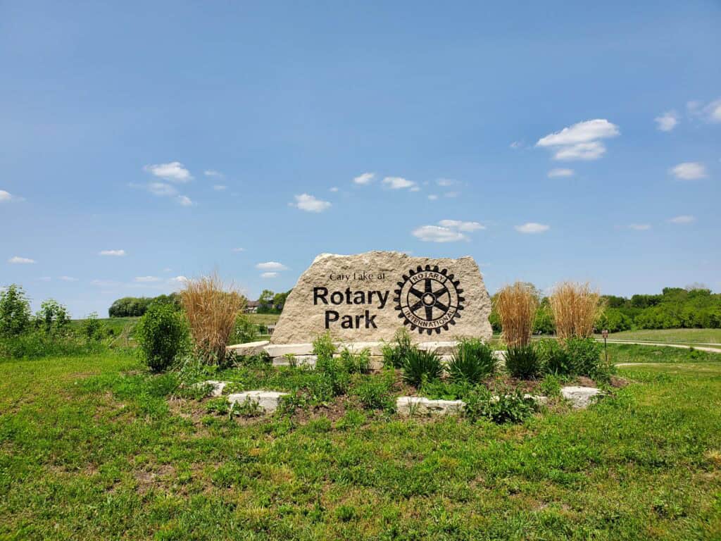 Rotary Park sign