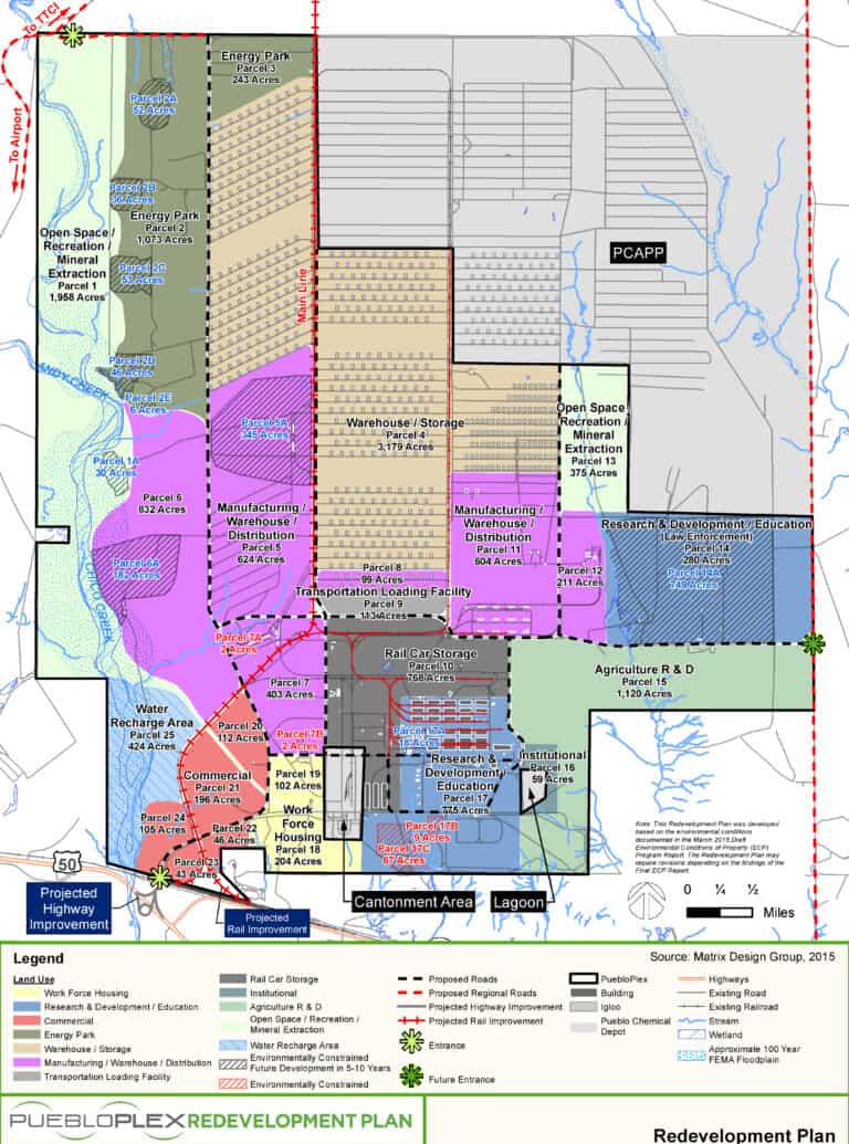 PuebloPlex Redevelopment Plan