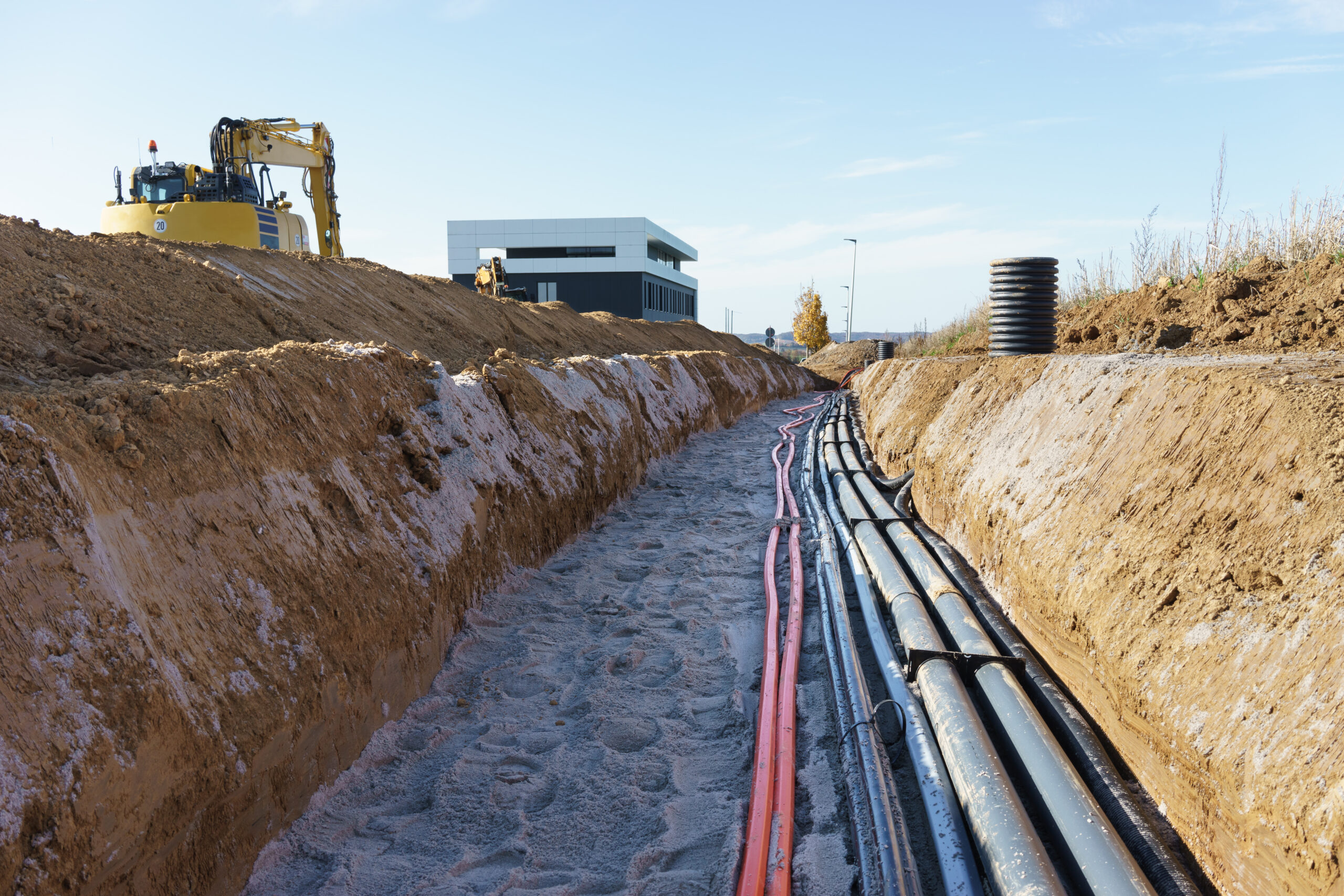 fiber optic cable installation
